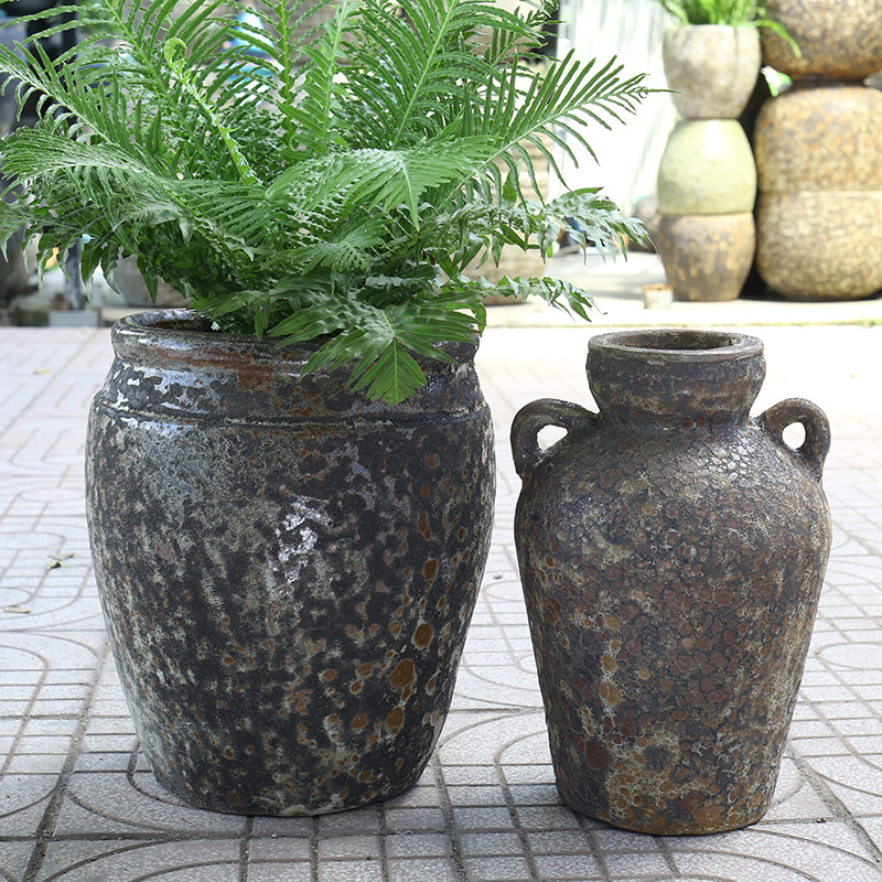 Trang Trí | 3252 Atlantic Bình 2 Quai 30x30x48 M18