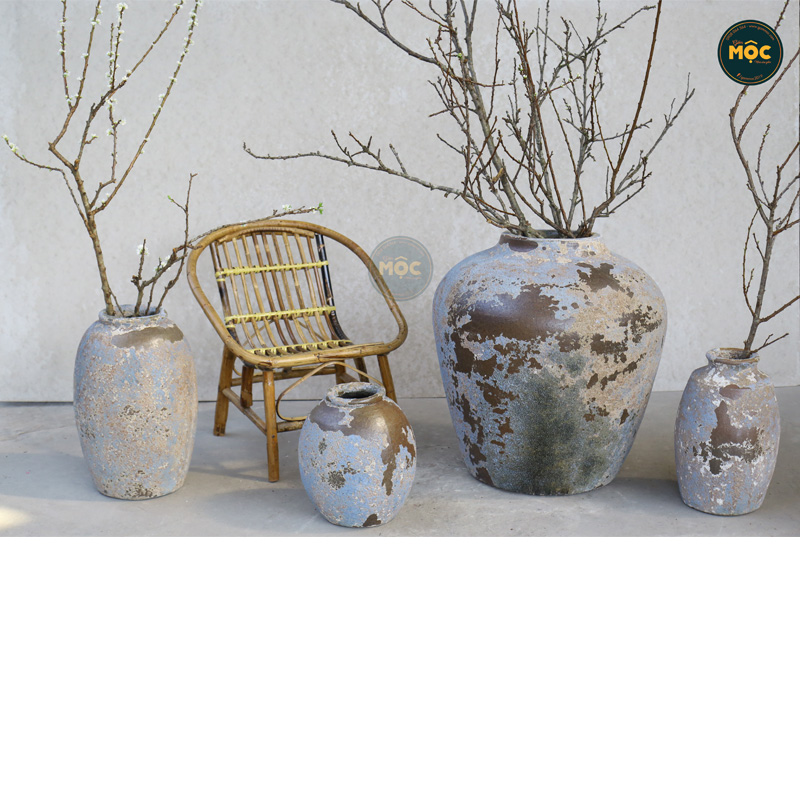 Trang Trí | 3317 Atlantic Bình Hoa Mai 58x58x60 M23