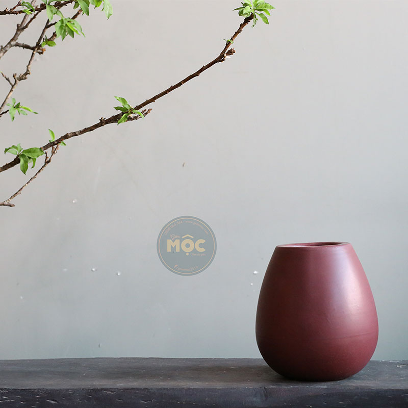 Cắm Hoa Tươi | Mờ | 3576 Bình Hoa Bốn Mùa 20x20x24 M13