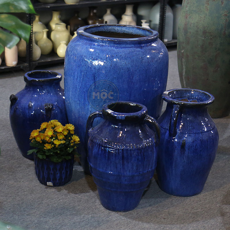 Trang Trí | 3158 Atlantic Bình 2 Quai 35x35x50 M22